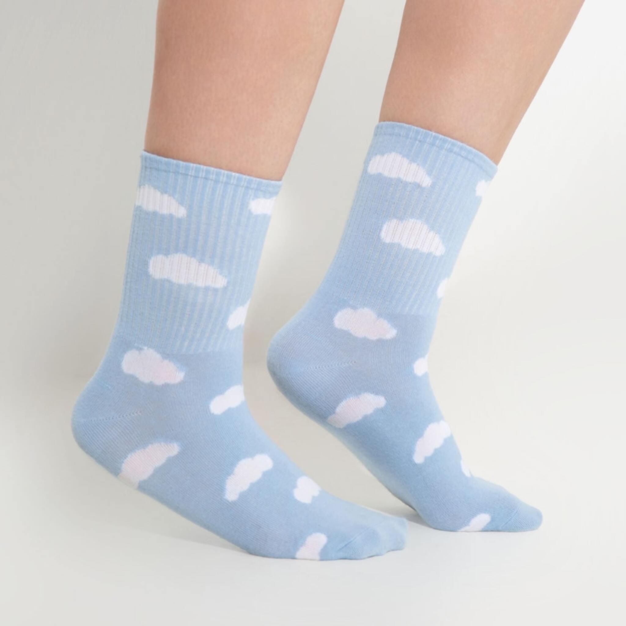 Cloud Slides - 3 Pairs of Socks
