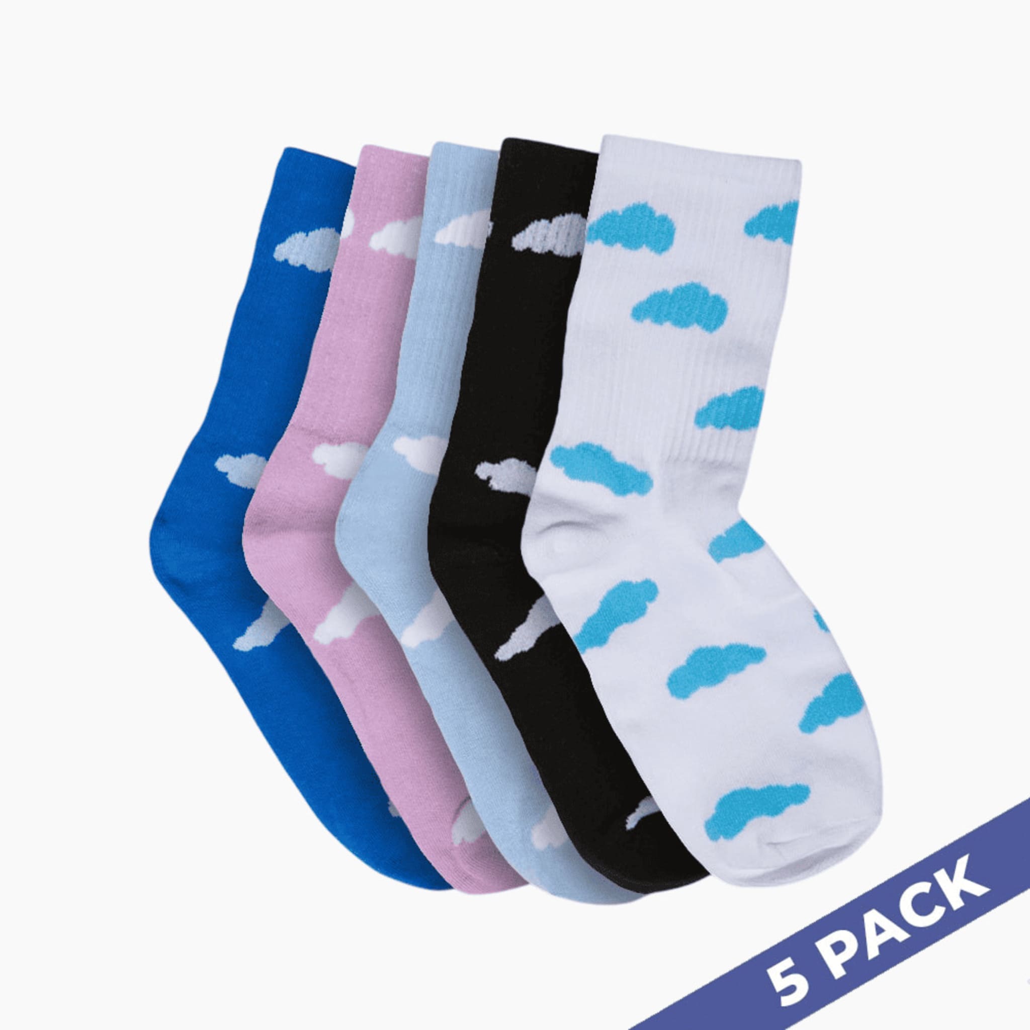 Cloud Socks - Multicolor 5-Pair Pack 